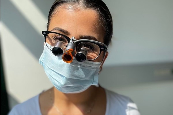 Lupbriller Tandplejer Mette Andersen