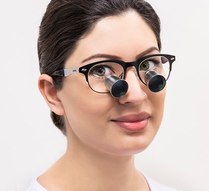 Brillestel til lupbriller