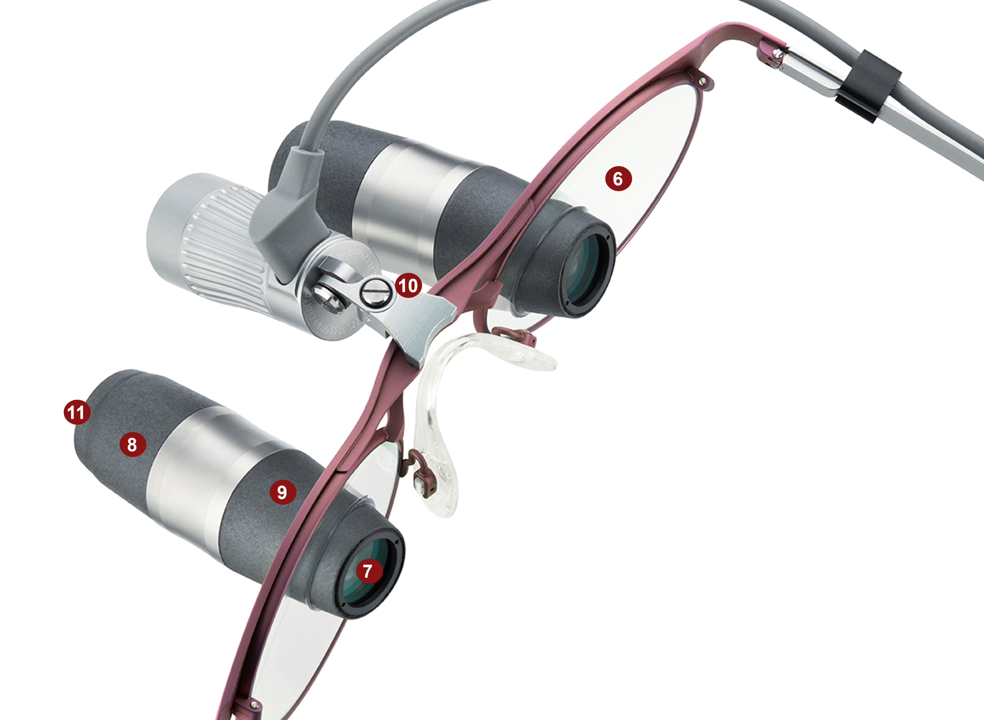 ExamVision Kepler Advanced med lys
